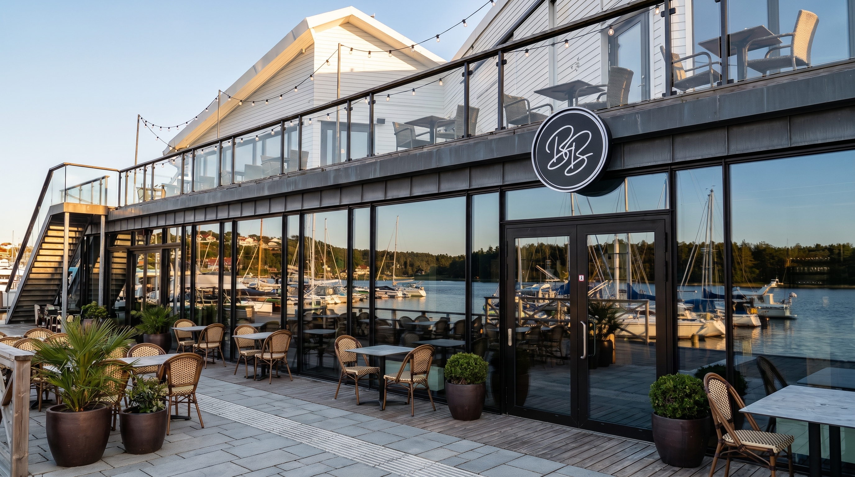 Mötesplatsen vid hamnen